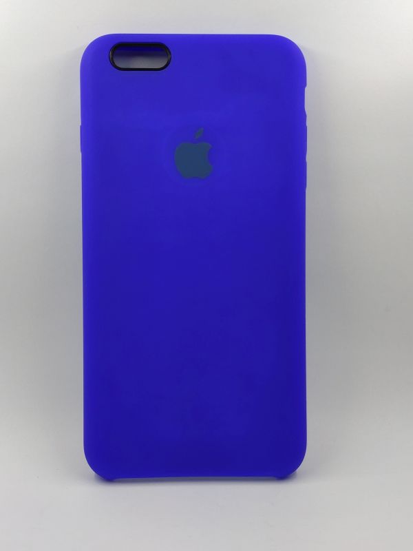 Защитный чехол Накладка Silicone Case Apple Iphone 6S+ Plus ultra blue