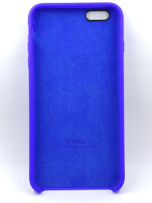 Защитный чехол Накладка Silicone Case Apple Iphone 6S+ Plus ultra blue