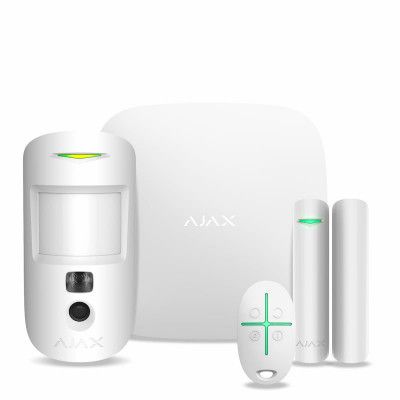 Комплект сигнализации Ajax StarterKit Cam Plus white