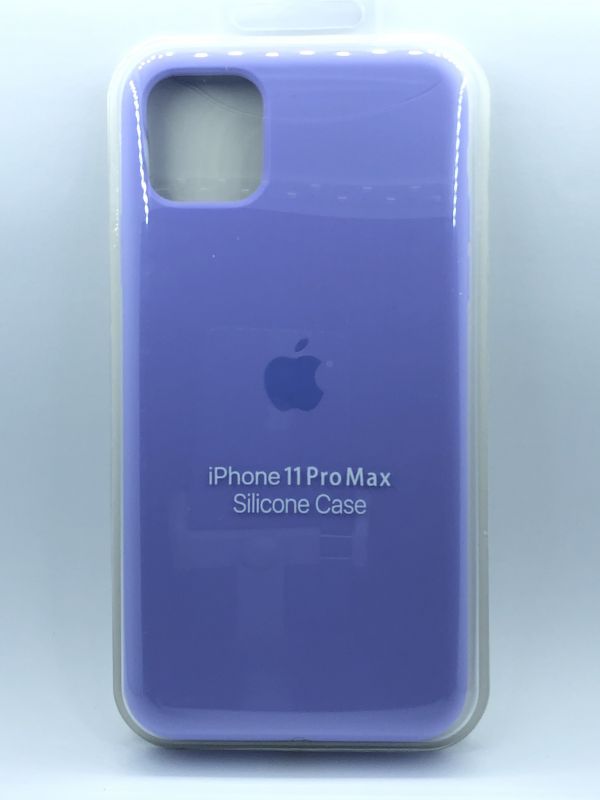 Защитный чехол Накладка Silicone Case Apple Iphone 11 Pro Max (41) lilac