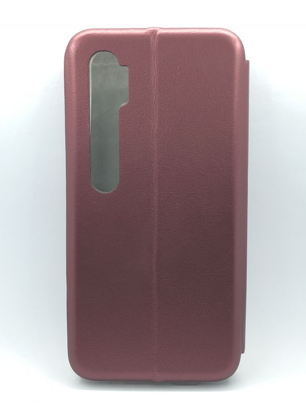 Защитный чехол Книжка Level Xiaomi Mi Note 10 Lite marsala