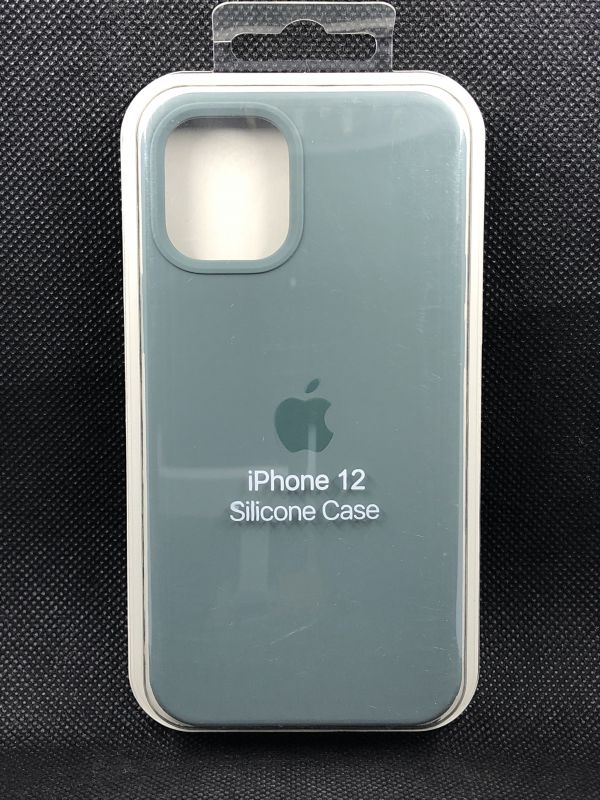 Защитный чехол Накладка Silicone Case Apple Iphone 12 mini (58) pine green