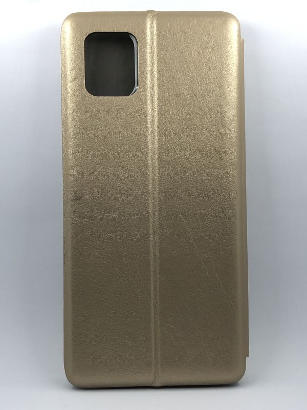 Защитный чехол Книжка Level Samsung Note 10 Lite gold