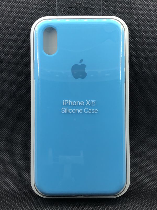 Защитный чехол Накладка Silicone Case Full Apple Iphone XR (16) royal blue