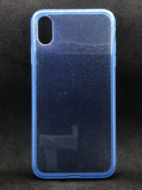 Защитный чехол Накладка силиконовая Briliant 1.8mm Apple Iphone XS Max blue