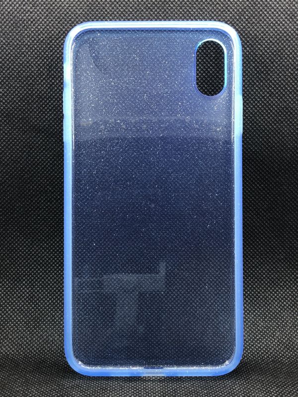 Защитный чехол Накладка силиконовая Briliant 1.8mm Apple Iphone XS Max blue