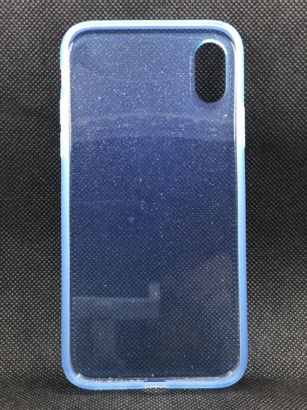 Защитный чехол Накладка силиконовая Briliant 1.8mm Apple Iphone X/XS blue