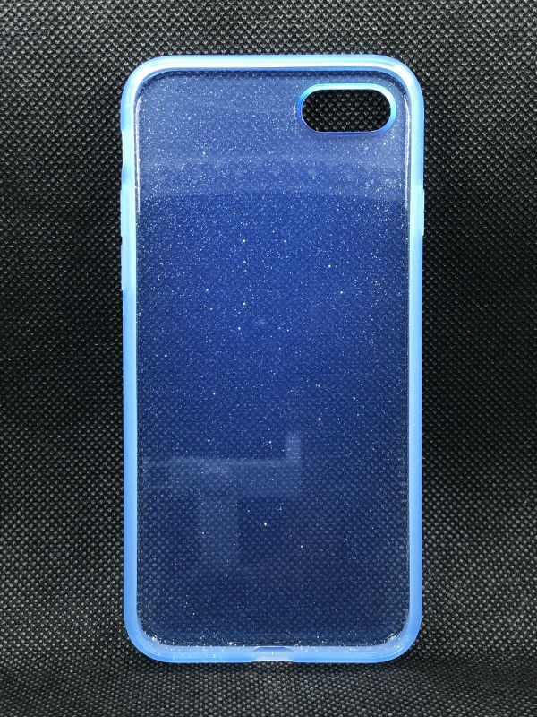 Защитный чехол Накладка силиконовая Briliant 1.8mm Apple Iphone 7/8 blue