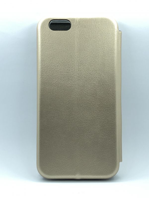 Защитный чехол Книжка Level Apple Iphone 6/6S gold