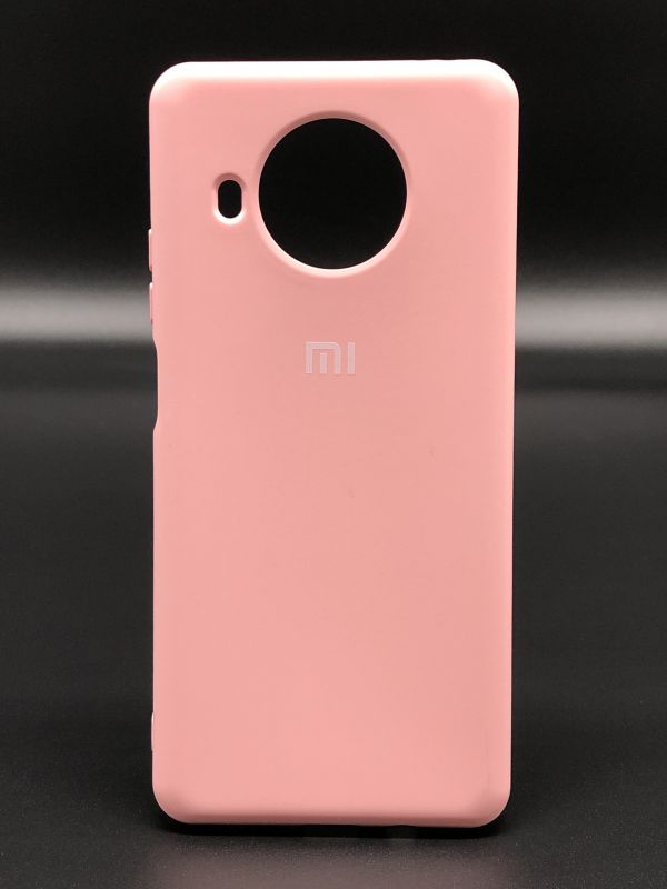 Защитный чехол Накладка Silicone Case Xiaomi Mi 10T Lite pink