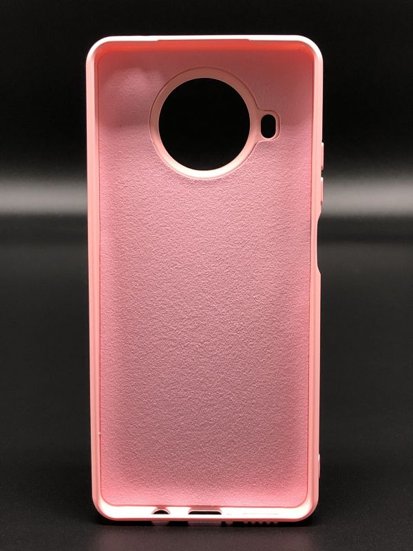 Защитный чехол Накладка Silicone Case Xiaomi Mi 10T Lite pink