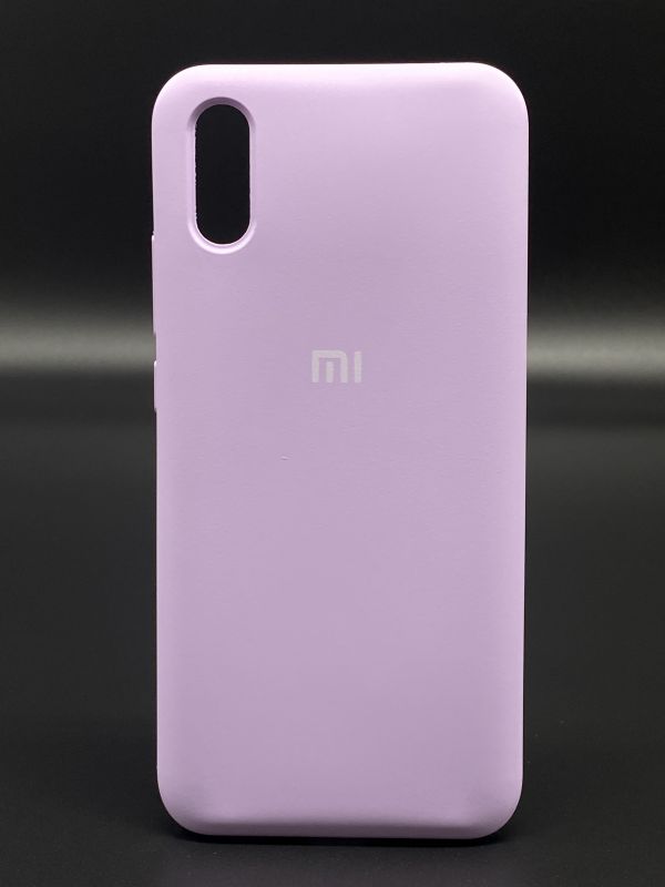 Защитный чехол Накладка Silicone Case Xiaomi Redmi 9a lilac