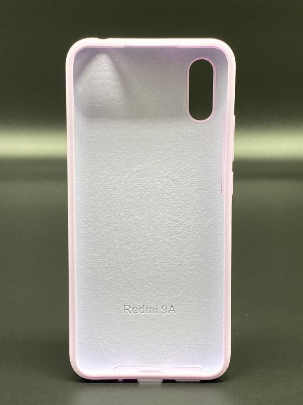 Защитный чехол Накладка Silicone Case Xiaomi Redmi 9a lilac