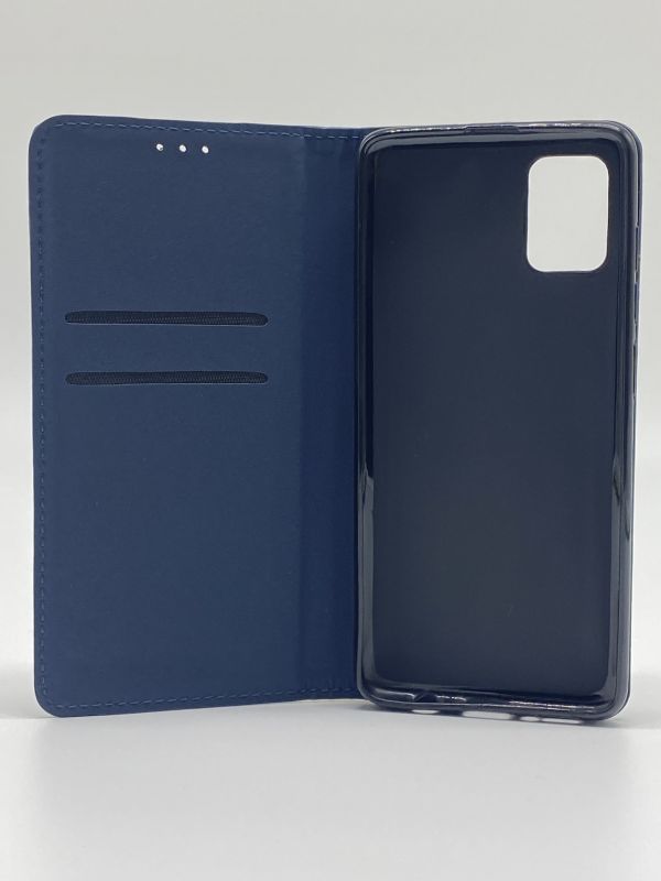 Защитный чехол Книжка TPU Magnet Samsung A51 (A515) blue