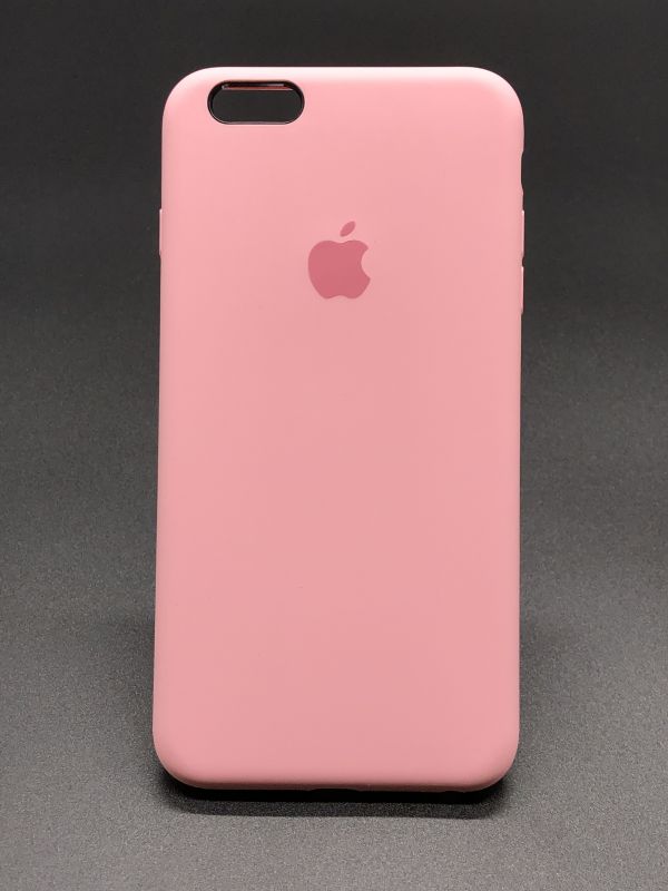 Защитный чехол Накладка Silicone Case Apple Iphone 6S+ Plus (6) light pink