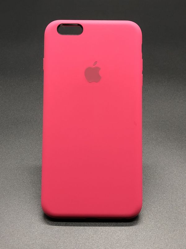 Защитный чехол Накладка Silicone Case Apple Iphone 6S+ Plus (36) rose red