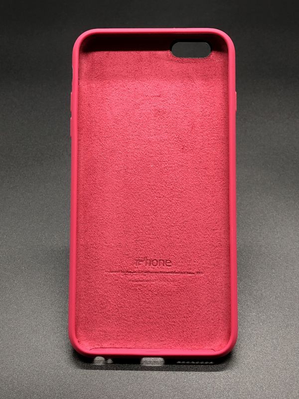 Защитный чехол Накладка Silicone Case Apple Iphone 6S+ Plus (36) rose red