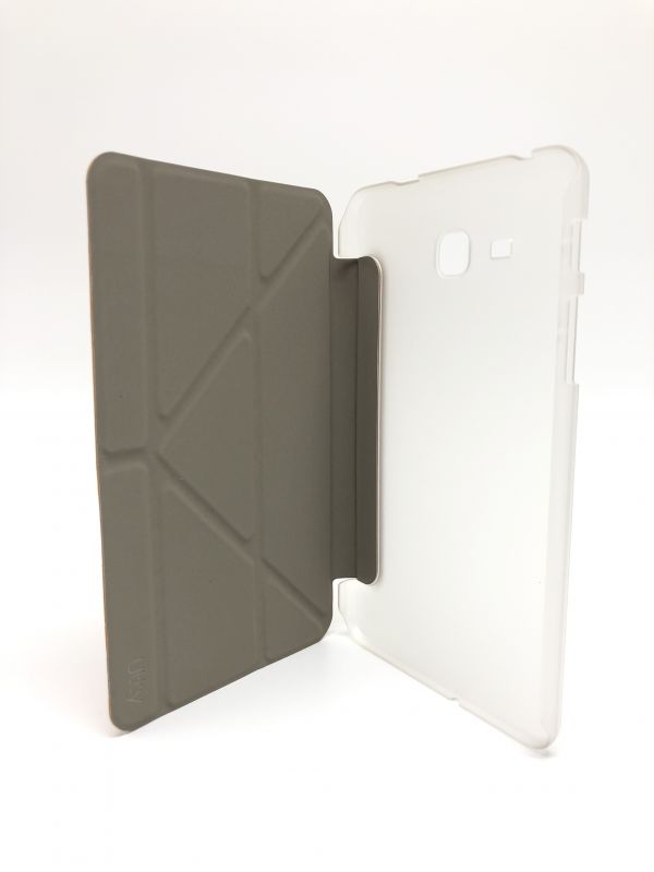 Чехол книжка для планшета 7" UTTY Y-case Samsung Galaxy Tab A T280/T285 оранжевый-звёзды