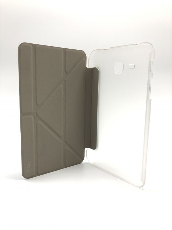 Чехол книжка для планшета 7" UTTY Y-case Samsung Galaxy Tab A T280/T285 зелёный-цветы