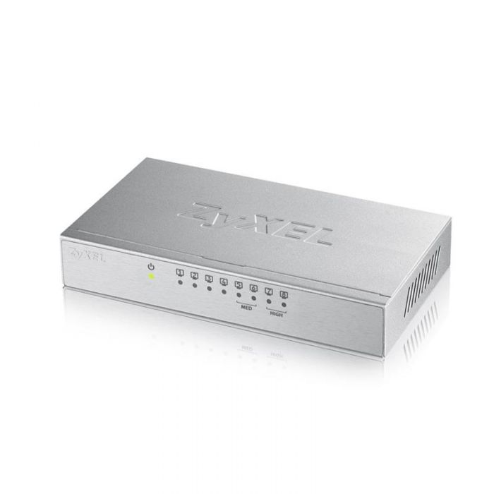 Коммутатор ZYXEL GS-108B v3 (GS-108BV3-EU0101F) 8port Gbit metal