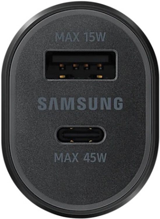 Автозарядное SAMSUNG EP-L5300XBEGRU USB+Type-C 45W