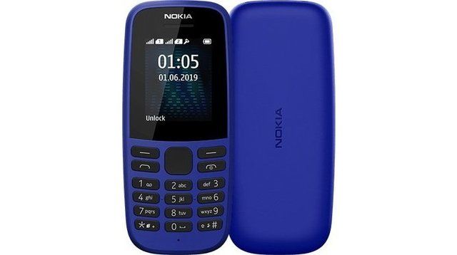 Мобильный телефон NOKIA 105 Dual sim blue