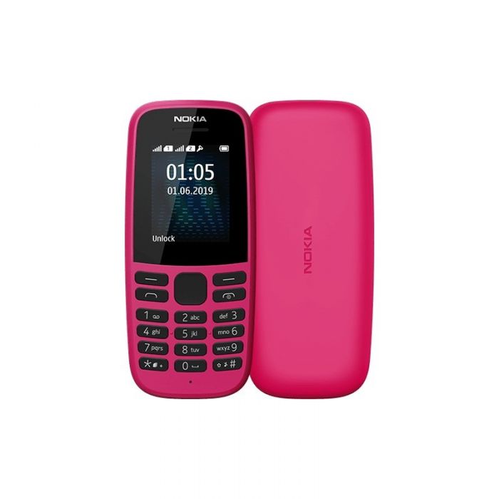 Мобильный телефон NOKIA 105 Dual sim pink