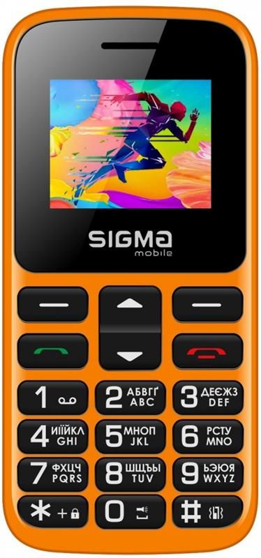 Мобильный телефон SIGMA Comfort 50 HIT2020 orange