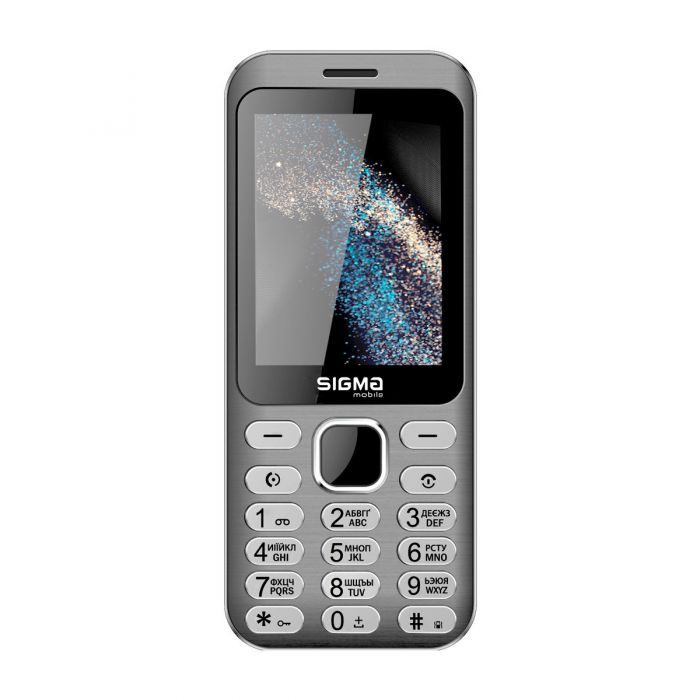 Мобильный телефон SIGMA X-style 33 Steel grey