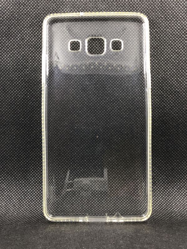 Защитный чехол Накладка Fashion case Samsung A500 прозрачный (стразы)