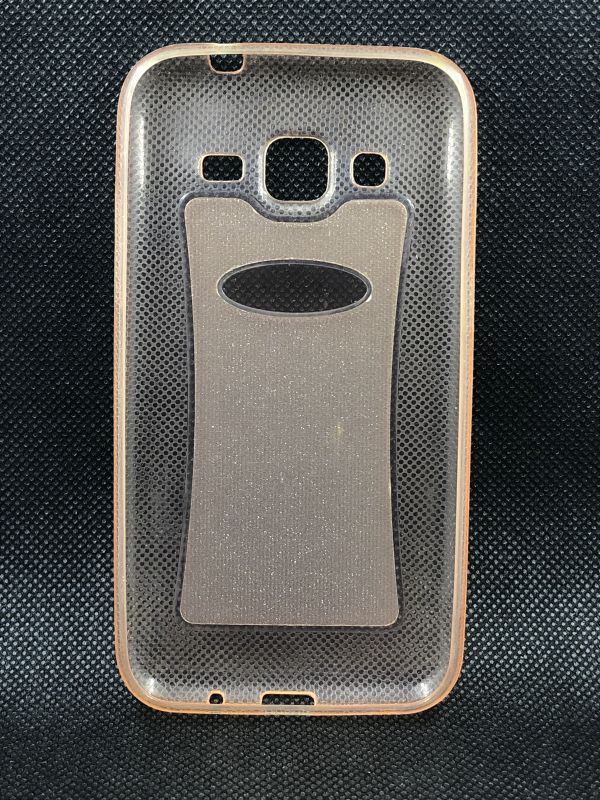 Защитный чехол Накладка Fashion case Samsung Core Prime (G360) золотой