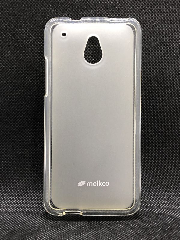 Защитный чехол Накладка Melcko HTC One M4 прозрачный (матовый)