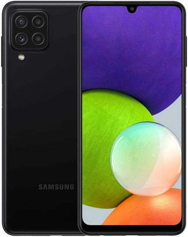 Смартфон SAMSUNG SM-A225F (A22 4/64Gb) black