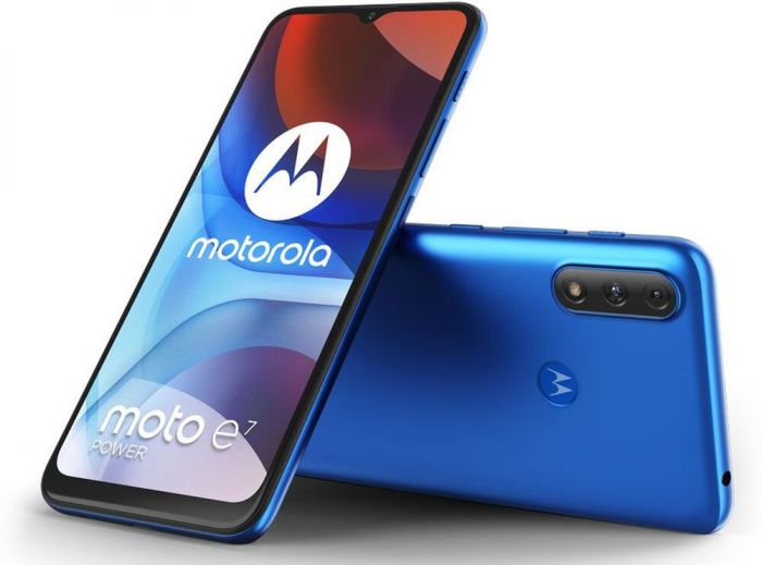 Смартфон MOTOROLA E7 Power 4/64 Gb Tahiti blue