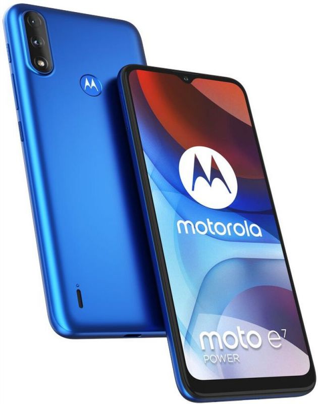 Смартфон MOTOROLA E7 Power 4/64 Gb Tahiti blue