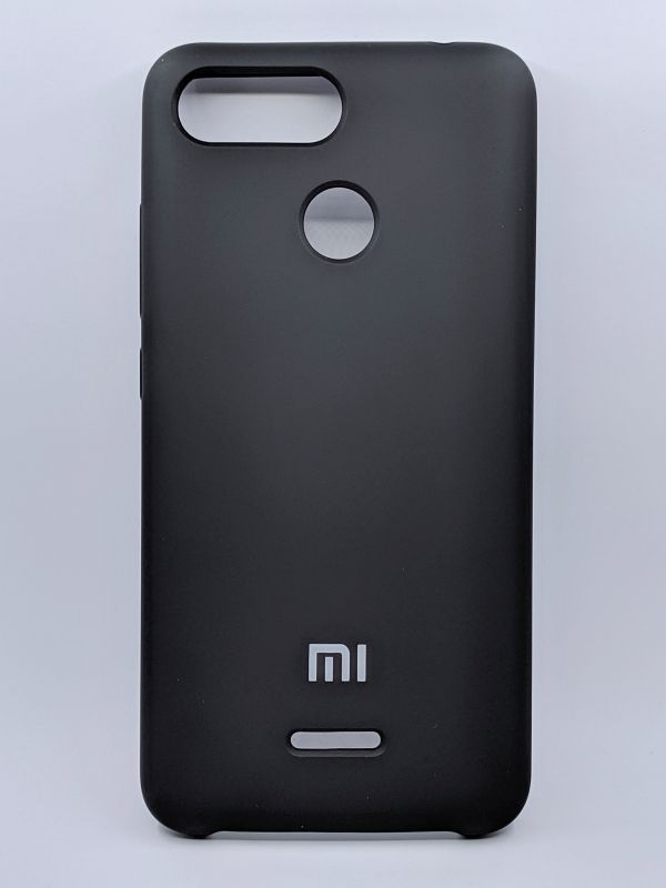 Защитный чехол Накладка Case Original xiaomi Redmi 6 (18) черный