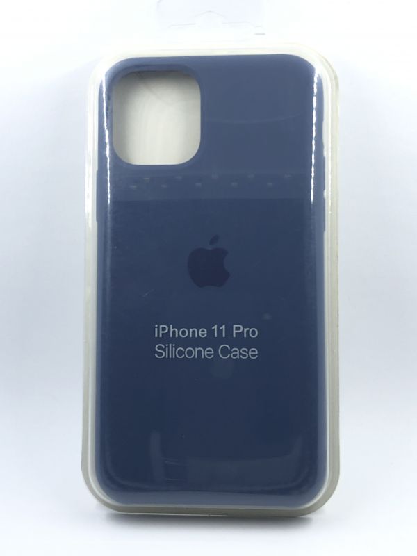 Защитный чехол Накладка Silicone Case Apple Iphone 11 Pro (57) alaskan blue