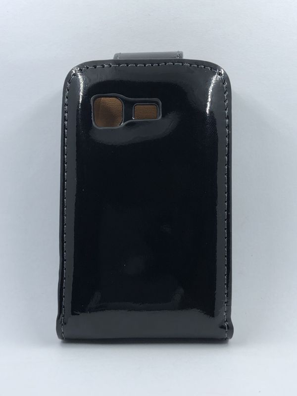 Защитный чехол Карман Samsung S5302 (Черный) (кожа)