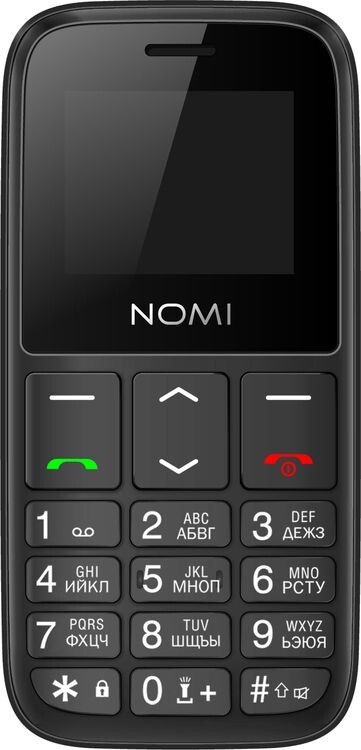 Мобильный телефон NOMI i1870 black