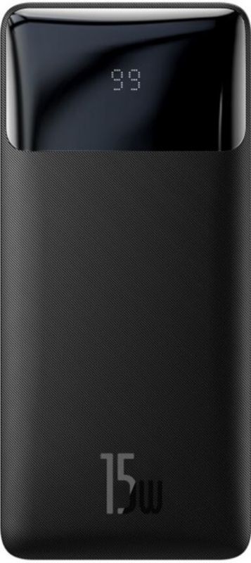 Power Bank BASEUS USB 20000 mAh 15W Display (PPDML-J01) черный